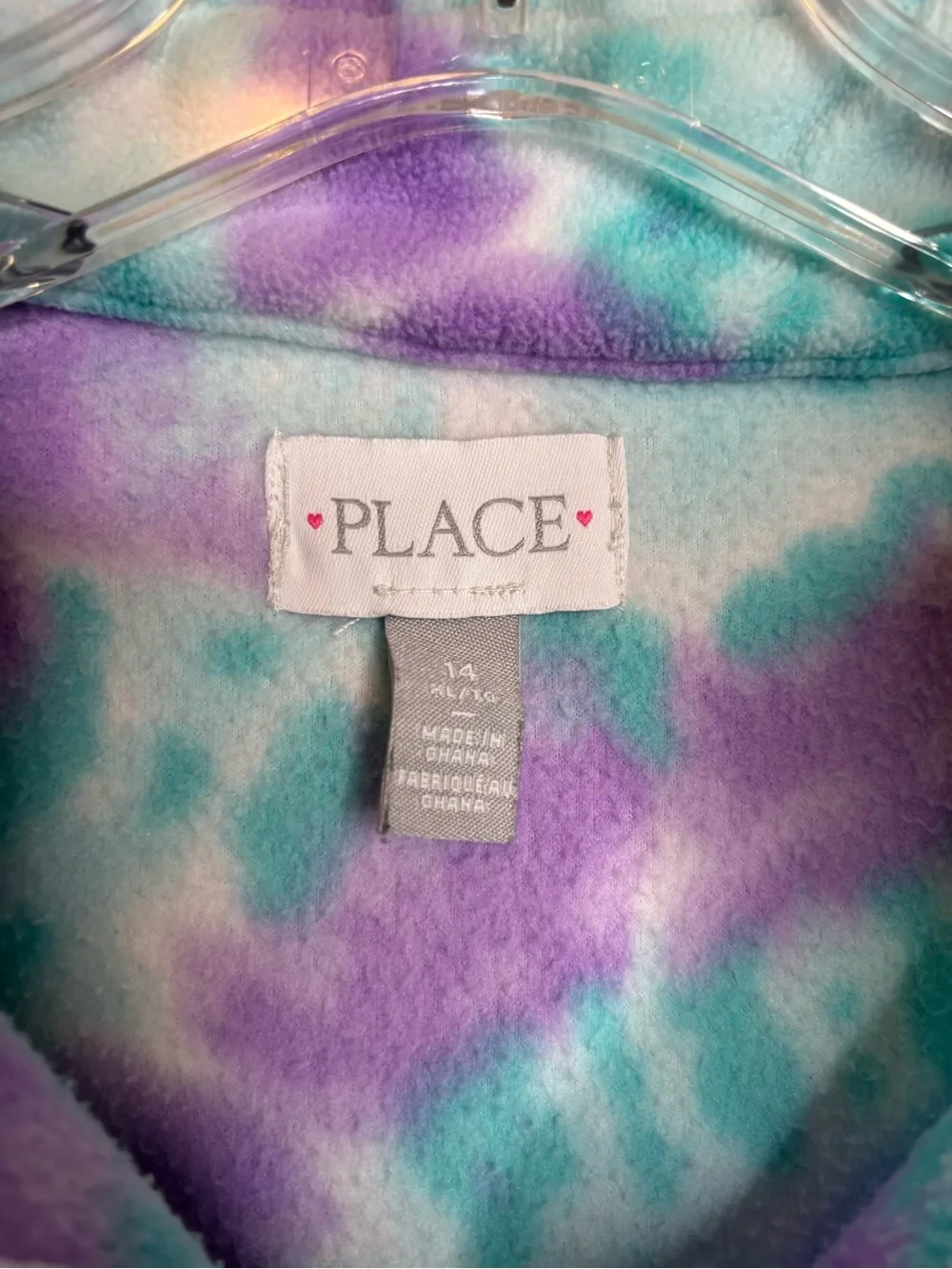 THE CHILDREN’S PLACE TIE DYE PULLOVER